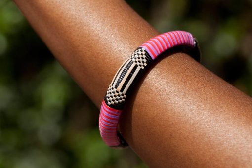 bracelet sénégalais plastique recyclé