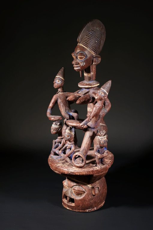 Cimier Yoruba Adjéré du Nigéria