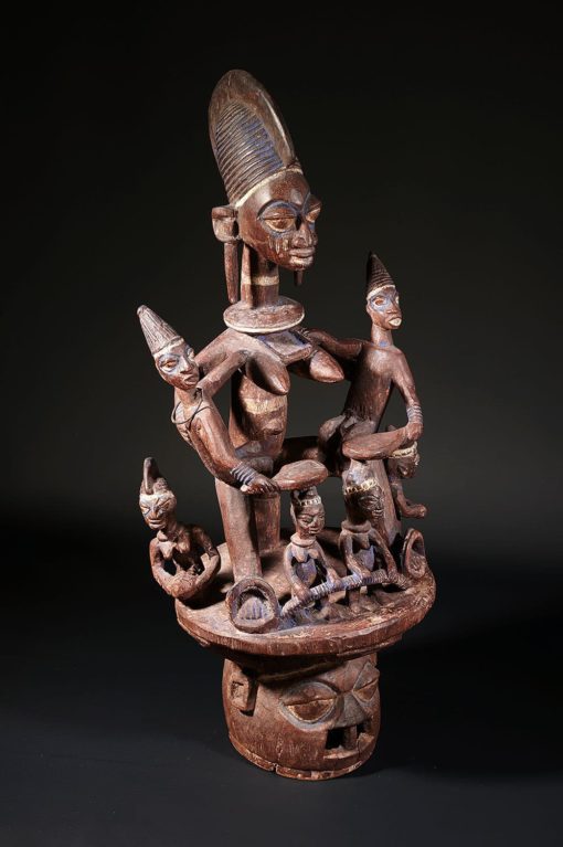 Cimier Yoruba Adjéré du Nigéria