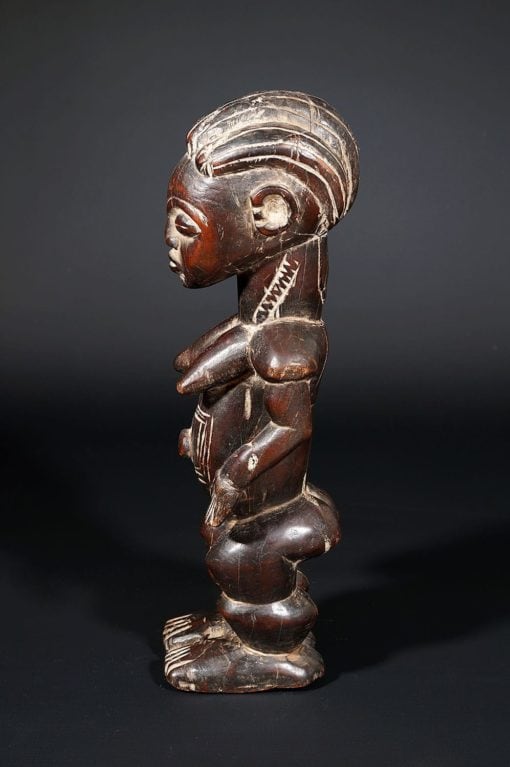 Statue africaine Baoulé de Côte-d'Ivoire