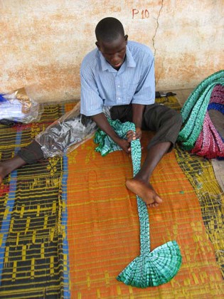 Teinture tissu