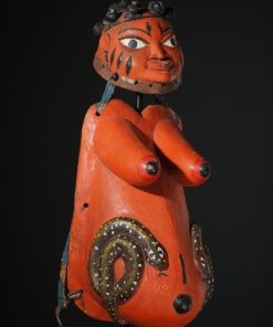 Masque ventral gélédé Yoruba du Bénin