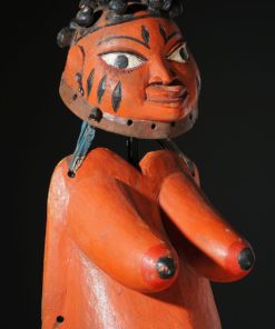Masque ventral gélédé Yoruba du Bénin