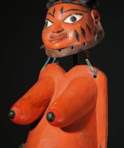 Masque ventral gélédé Yoruba du Bénin