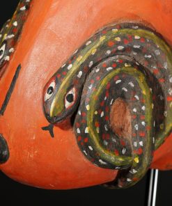 Masque ventral gélédé Yoruba du Bénin