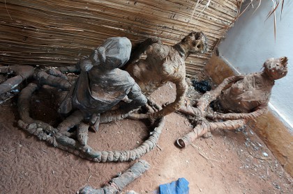 Les sculptures d'Aké O'Lokan