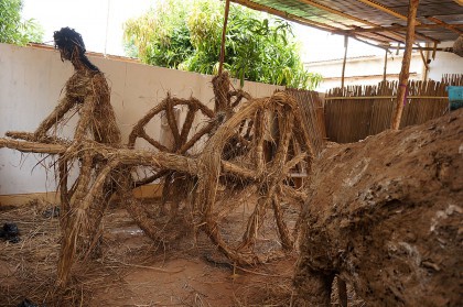 Les sculptures d'Aké O'Lokan