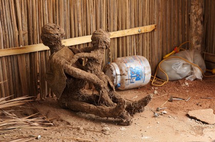 Les sculptures d'Aké O'Lokan