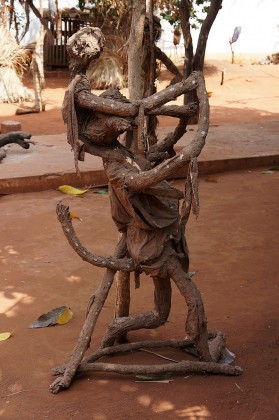 Les sculptures d'Aké O'Lokan