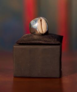 bague chevalière cauris