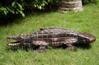 Jeu d'Awalé crocodile