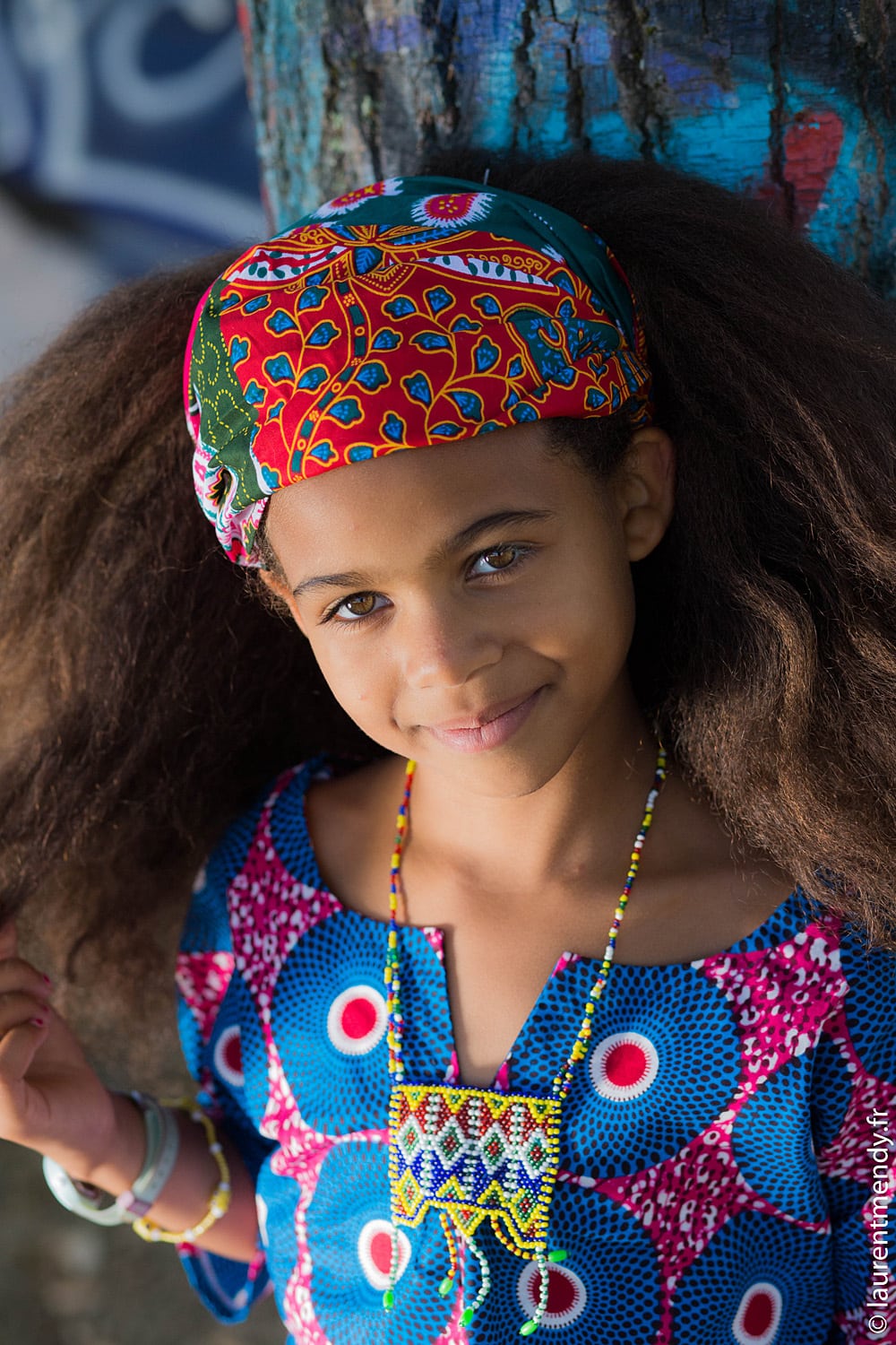 Des accessoires de mode africaine pour enfant en wax tout en couleur -  Africouleur