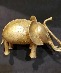 Éléphant bronze du Ghana