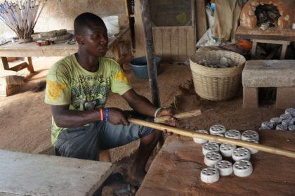 Un artisan au travail