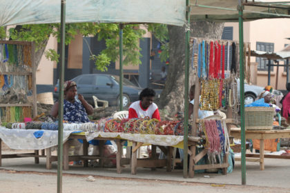 Le marché des perles au Ghana