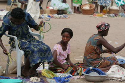 Le marché des perles au Ghana