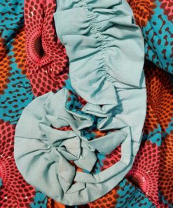 robe en tissu africain wax rosette