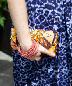 Pochette wax et bracelet Mopti