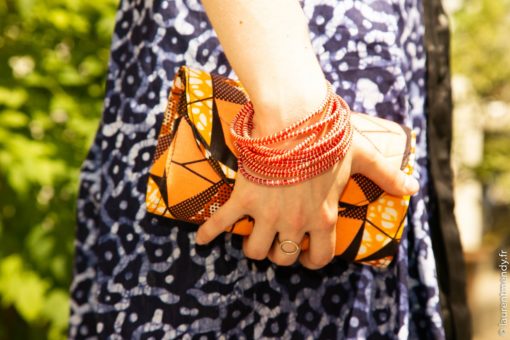 Pochette et bracelet Mopti