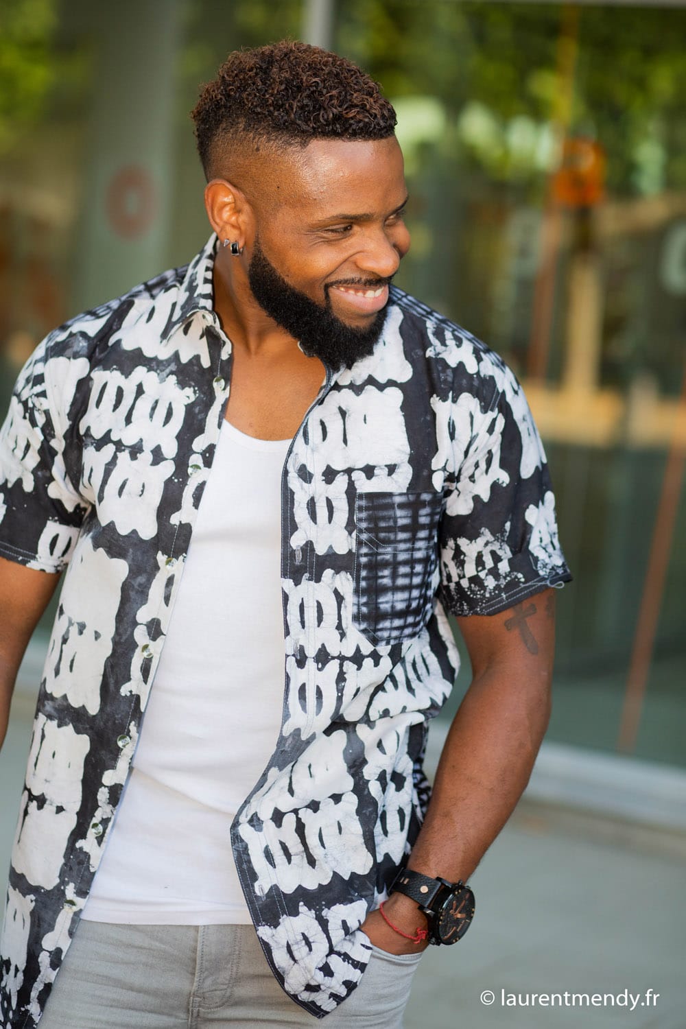 Col Mao ModÃ¨le Chemise Homme Pagne Africain Fashion Chemises