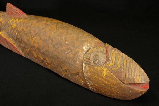 Cimier poisson Bozo du Mali