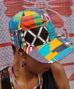 Casquette unisexe wax multicolore