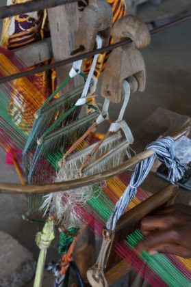 Tissage de Kenté au Ghana