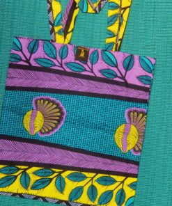 Tote bag en tissu africain wax