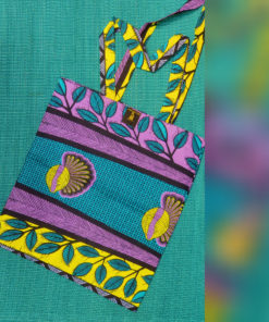 Tote bag en tissu africain wax