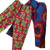 Pantalon en tissu africain wax