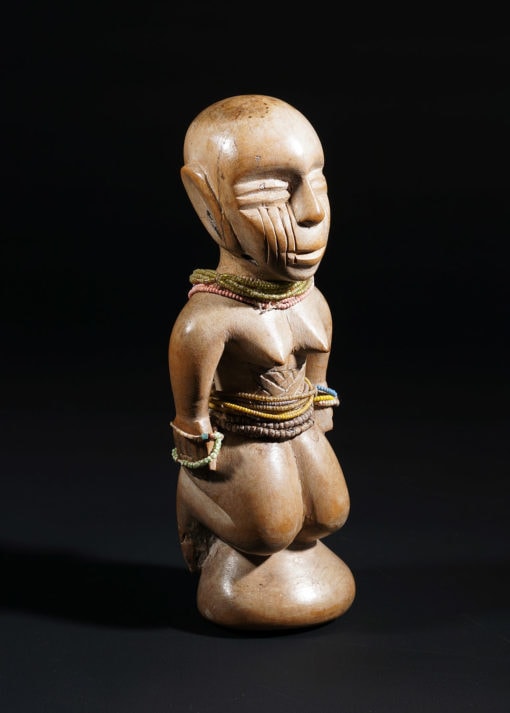 Statuette d'ancètre Bariba du Nord du Bénin