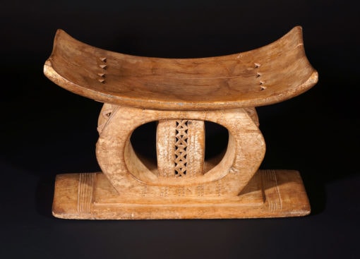 Tabouret Ashanti de Koumassi au Ghana