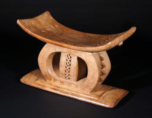 Tabouret Ashanti de Koumassi au Ghana