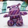 Hippopotame en tissu africain