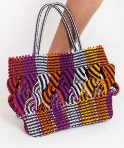 Sac en corde macramé