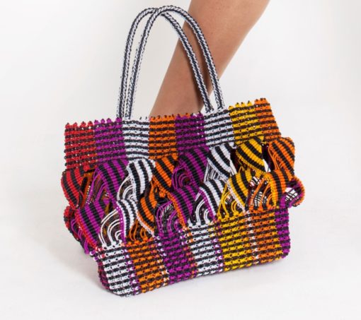 Sac en corde macramé