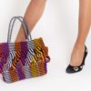 Sac en corde macramé