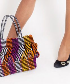 Sac en corde macramé