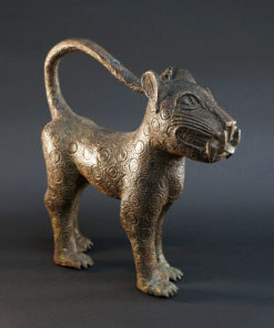 Léopard en bronze du Bénin