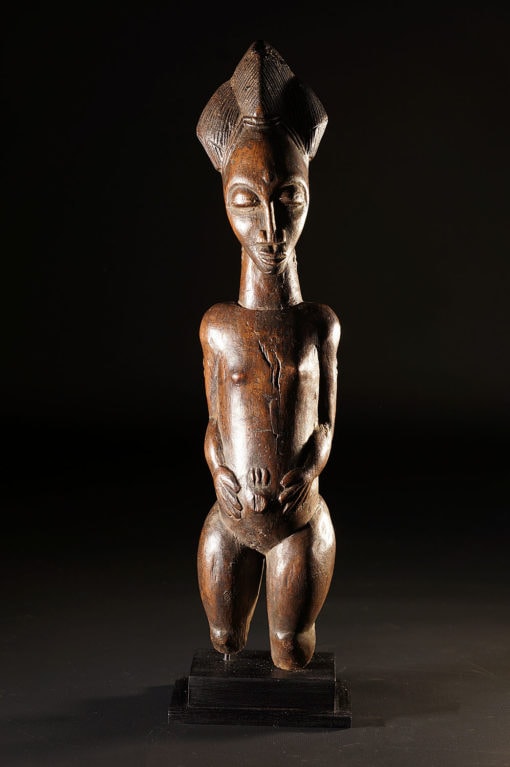 Statue Baoulé de Côte d'Ivoire