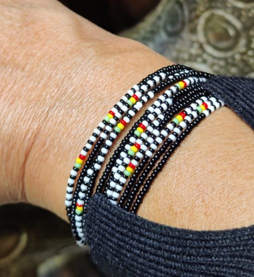 Tour de taille baya ou bine-bine en perles