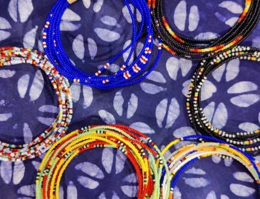 Tour de taille baya ou bine-bine en perles