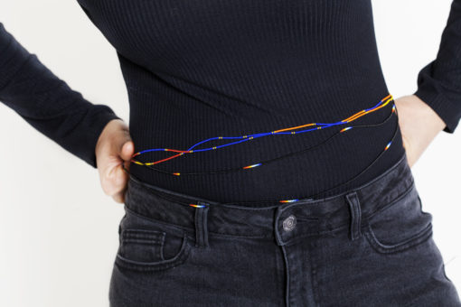 Tour de taille baya ou bine-bine en perles