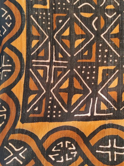 Tissu africain du Mali Bogolan