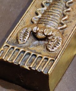 Boite à poudre d'or du Ghana