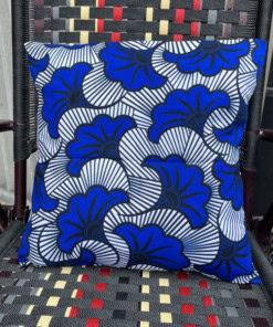 Housse de coussin en tissu africain wax