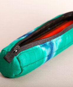 Petite trousse écolier en bazin