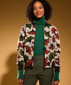 Bomber en tissu africain wax