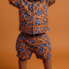 Ensemble bébé garçon en tissu africain coton wax