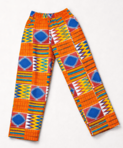 Pantalon enfant en tissu africain coton wax